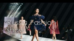 'short video Russian Fashion show'