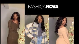 'FASHION NOVA TRY ON HAUL| WINTER EDITION 2021 #fashionnova *outfits all linked*'