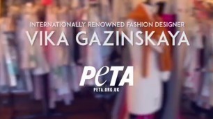 'Russian Fashion Designer Vika Gazinskaya Explains Why She Won\'t Use Fur or Leather'