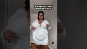 'In depth review and full haul on my channel #fashionnova #fashionnovacurve #plussize #sabrinabrionne'