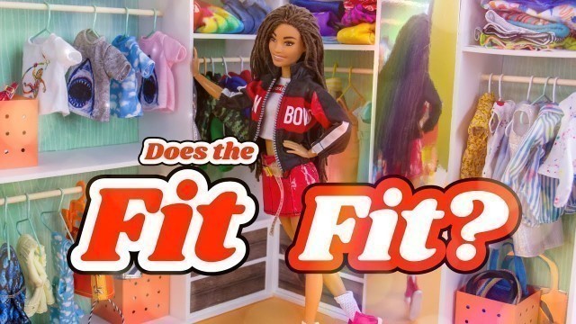 'Does the Fit Fit?  Rainbow High Fashion on Barbie PLUS Skyler Bradshaw'