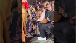 'Kendall Jenner With her bf Devin booker on the front row at the NYFW  #ytshorts #kendalljenner'