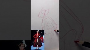 'How To Sketch Quick Rough Thumbnail Fashion Designs/Exercise To Loosen Up'