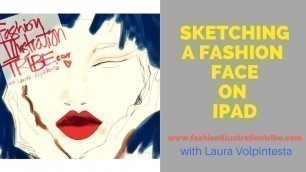 'Sketching Fashion with Adobe Photoshop Sketch app'