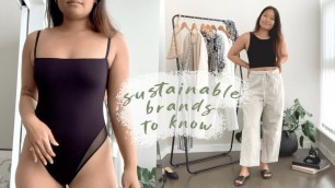 sustainable & ethical fashion brands you should know | inspiroue