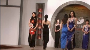 CHINESE SILK CLOTHES FACTORY AND FASHION SHOW.!