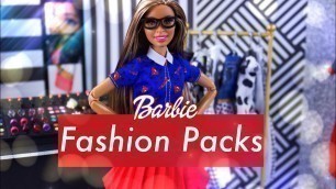 'Unbox Daily: Barbie DC Fashion Packs | ALL NEW Superhero Fashion & Accessories'