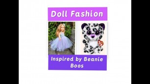 DOLL FASHION inspired by BEANIE BOOS!!! AMERICAN GIRL, LONDON GIRL, JOURNEY GIRL, OUR GENERATION ETC