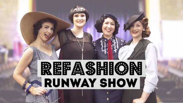 'Come Behind the Scenes of my REFASHION Runway Show  - pt 3 The collection reveal!'