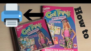 'Barbie Cool Trends Fashion Designer 1996 methods to get pattern'