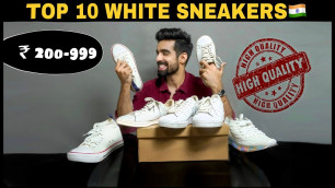 'TOP 10 BUDGET BRANDS WHITE SNEAKERS
