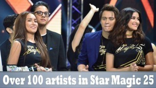 'Over 100 artists in Star Magic 25 Fashion Show'