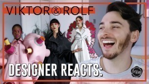 FASHION DESIGNER REACTS: Viktor&Rolf Haute Couture Autumn/Winter 2020 'Change', What am i looking at