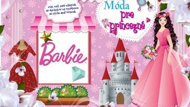'Fashion designer sticker book\' for princesses I Barbie sticker activity book I Vivi\'s magic corner'
