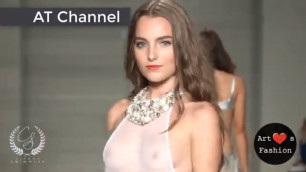 'Fashion Show Models sexy No Bra Compilation - Talents TV'