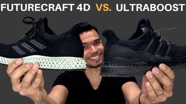 'Adidas Ultraboost vs  Adidas FutureCraft 4D | Adidas Made A Better Shoe Than The Ultraboost?'