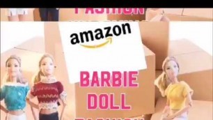'Unboxing Amazon Barbie Doll Fashion Set'