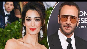 'Amal Clooney angers fashion designer Tom Ford\'s team after changing to backup outfit at Met Gala - 2'