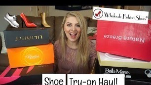 'Wholesale Fashion Shoe Haul & Try-On!'