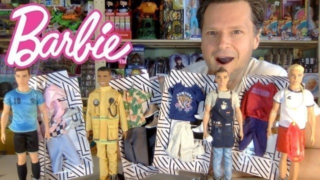 'CAREER KEN TAKES THE DAY OFF: NEW BARBIE 2019 FASHION PACKS UNBOXING REVIEW'