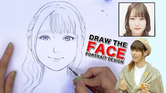 'DRAW THE FACE｜Japanese Fashion Model'