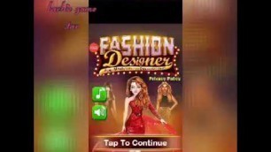 'Fashion designer ,game play/Barbie games star/Part#2/PC play of doll in hindi'