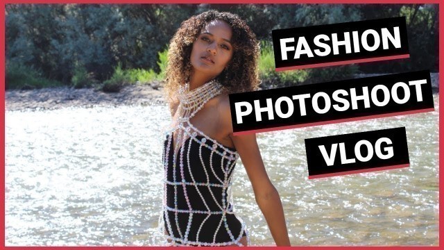 'Modeling Wearable Art in Fashion Photoshoot by Haute Couture & Avant Garde Designer. Vlog Style!'