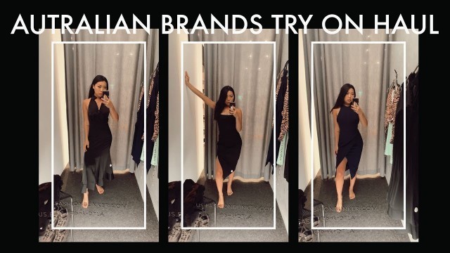 '#DRESSINGROOMSERIES BNKR Australian Brand Try On Haul | JULIA SUH'