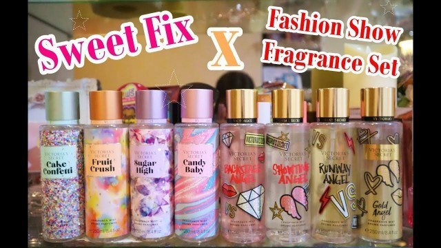 'รีวิว Victoria\'s Secret Body Mist: Sweet Fix + Fashion Show Fragrance set'