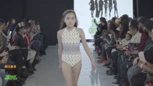 'KIDS Fashion Democracy 2019 Winter Show in NYC Swimwear Look 4 to 8 Year Old Category'