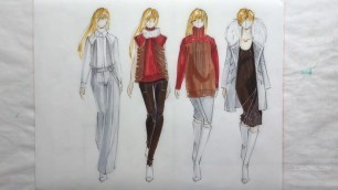'Quick Fashion Design Sketches Tutorial'