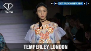 'London Fashion Week Fall/Winter 2017-18 - Temperley London Trends | FashionTV'