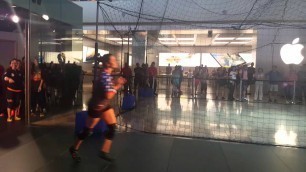 '2015 WDBF Dodgeball World Championship Exhibition Games Women\'s Entrance at Fashion Mall - 2'