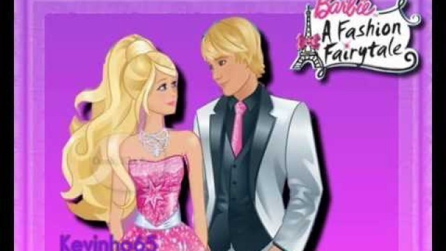 'Barbie in A Fashion Fairytale!Barbie & Ken!'