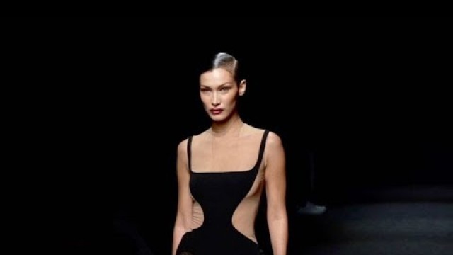 'Bella Hadid stuns on the runway for the Mugler Fashion Show in Paris'
