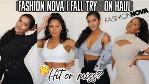 'HIT OR MISS? FASHION NOVA |TRY -ON HAUL + CHRISTMAS GIVEAWAY!! THE PLAYER TWINS'