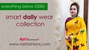 'Smart Daily Wear Handloom Sarees (28th February) - 28FB'