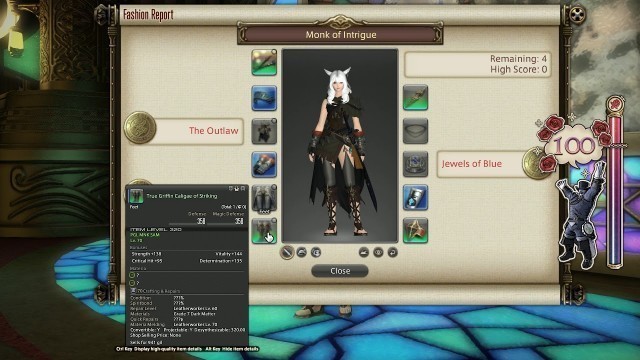 'FFXIV: Fashion Report Friday - Week 60 - Theme : Monk of Intrigue'
