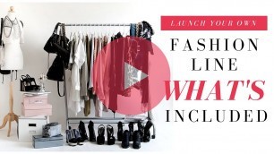 'How to Start Own Fashion Line  Online Course  Behind the Scenes Look at Course Content and Templates'