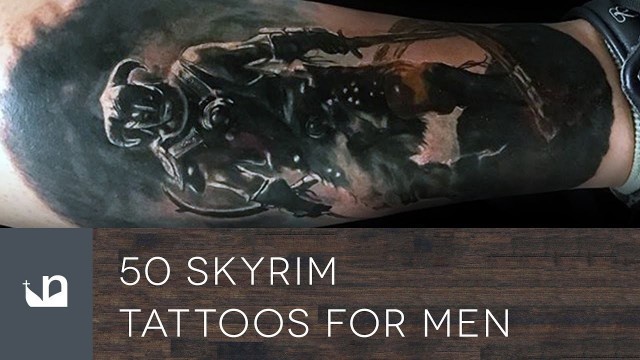 '50 Skyrim Tattoos For Men'