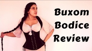 'CORSET REVIEW: Buxom Bodice Underbust (Pirate Fashions) | Lucy\'s Corsetry'