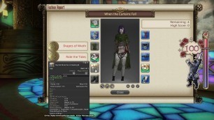 'FFXIV: Fashion Report Friday - Week 50 - Theme : When The Curtains Fall'