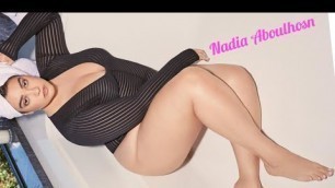 'Nadia Aboulhosn|| Fashion Blogger|| Plus-sized Model|| Clothing Designer|| Social Media Personality'