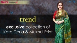 'Kota Doria & Mulmul Cotton Exclusive Collection (06th January) - 06JD'