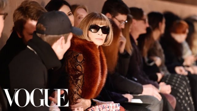 'Vogue’s Anna Wintour on Paris Fashion Week'