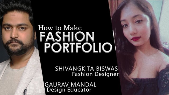 'How to make Fashion Portfolio │ Free Fashion Design Classes'