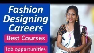 'About fashion designing course details | Degrees | Fashion Bee'
