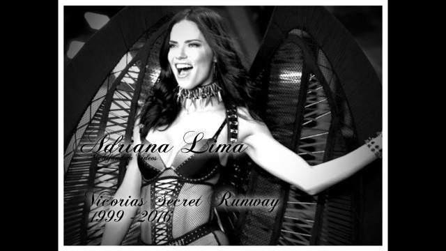 Adriana Lima Victoria Secret Fashion Show 1999 - 2016