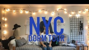 'NYC DORM TOUR // FASHION INSTITUTE OF TECHNOLOGY // COED TRADITIONAL ROOM'