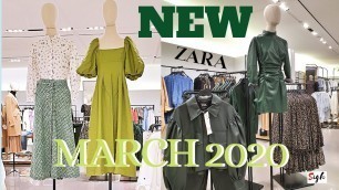 'ZARA MARCH 2020 NEW Collection Ladies SPRING 2020'